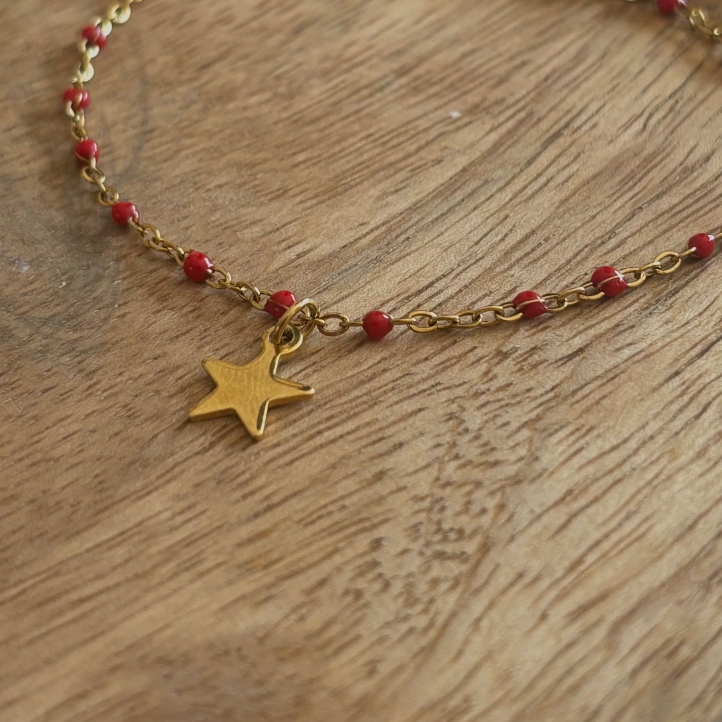 Bracelet Étoile Doré