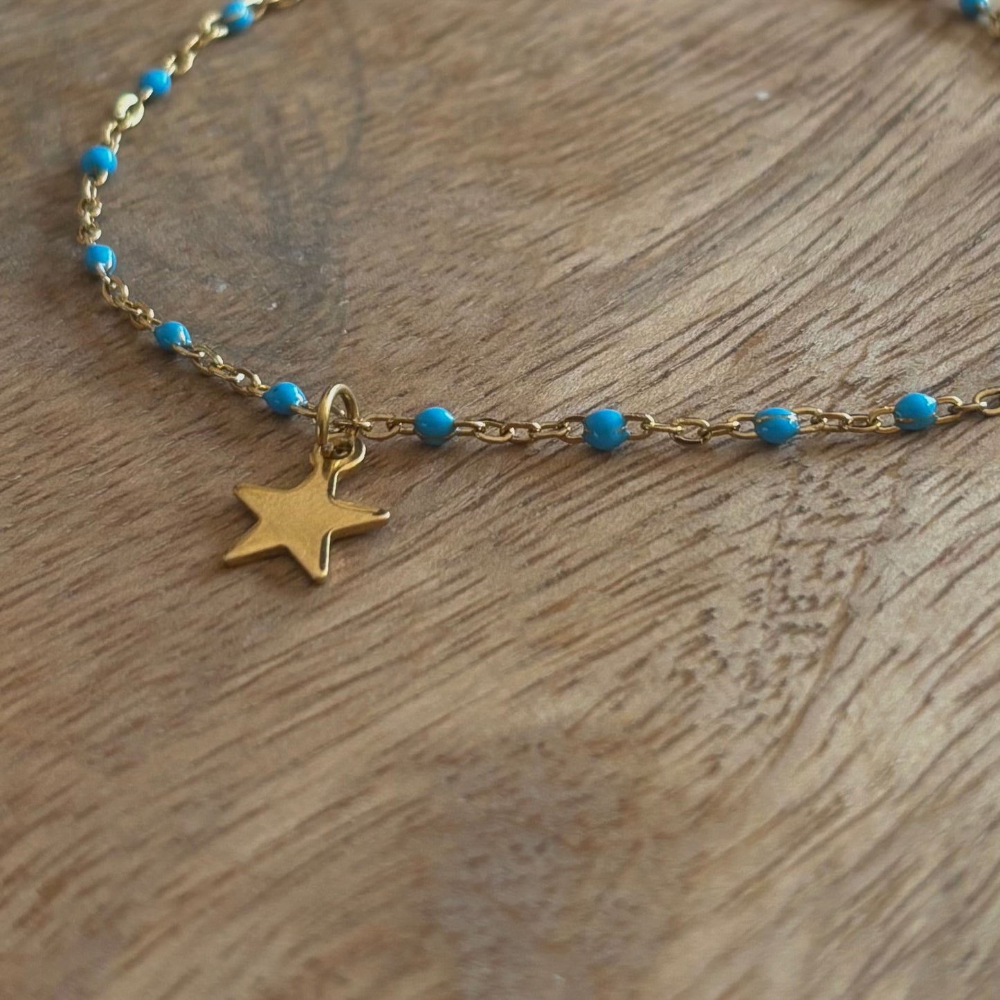 Bracelet Étoile Doré