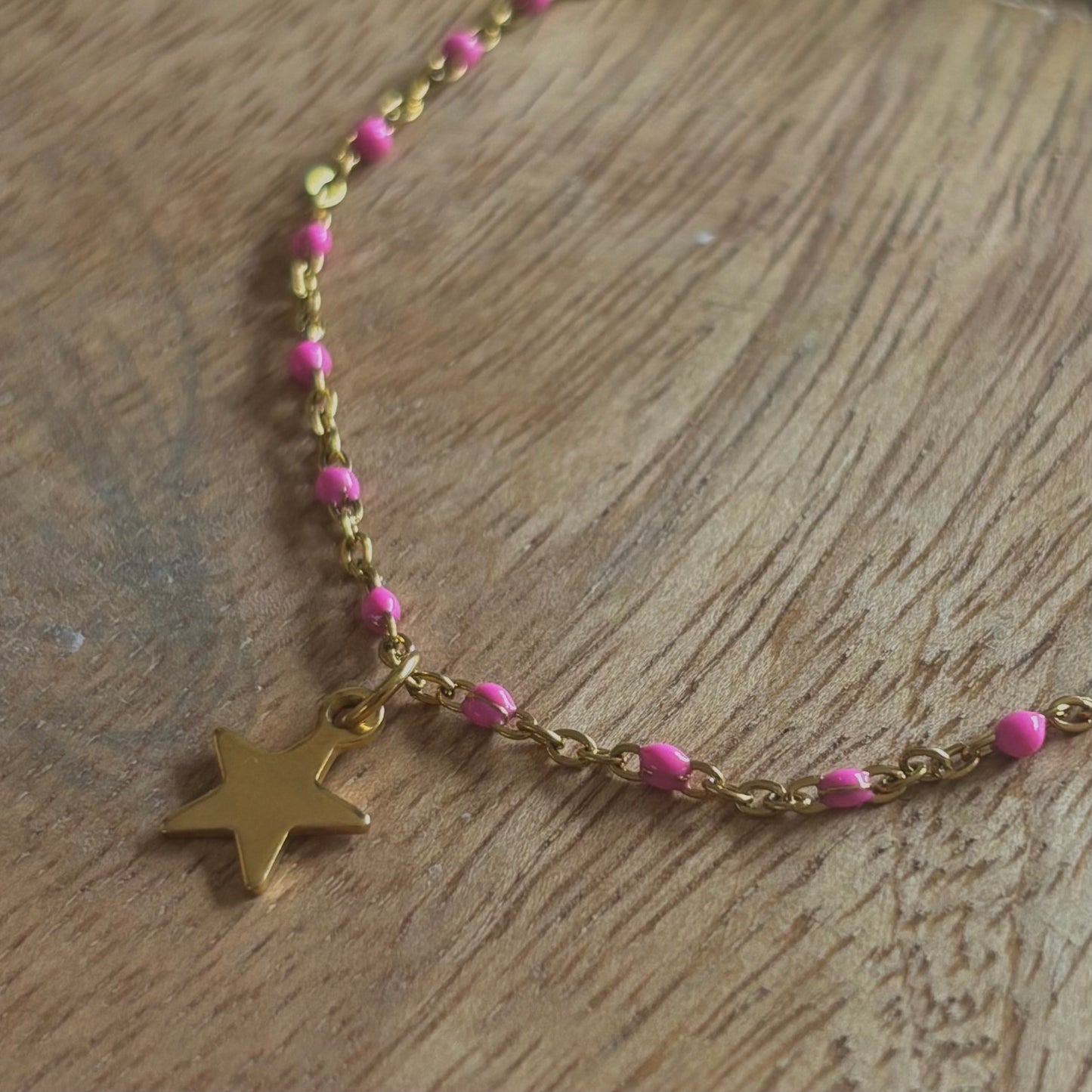Bracelet Étoile Doré