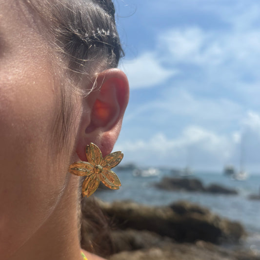 Boucles d’oreilles Fleurs