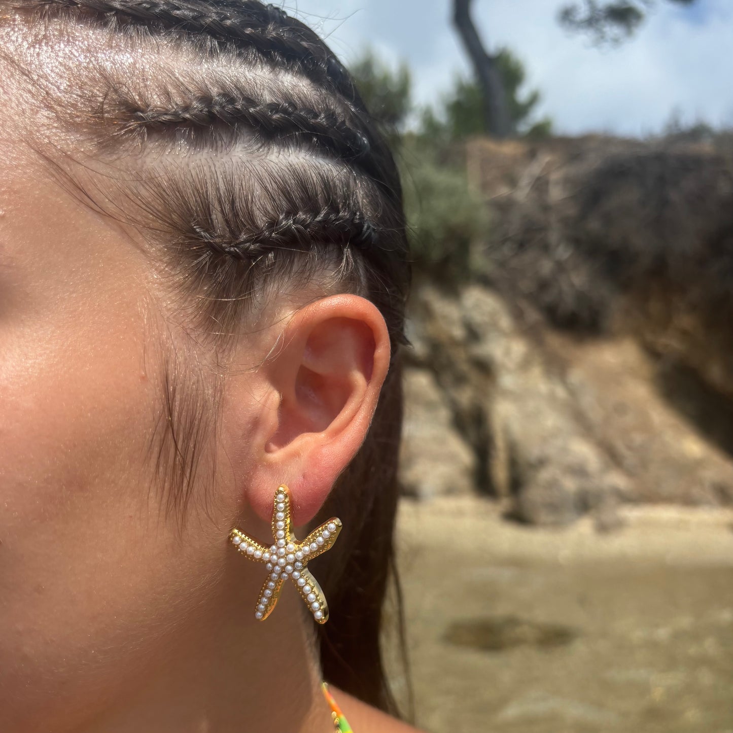 Boucles d’oreilles Étoiles de Mer