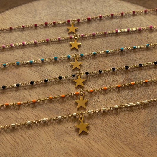 Bracelet Étoile Doré