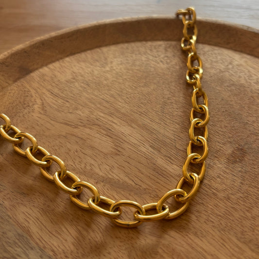 Collier chaîne Peach | Personnalisable