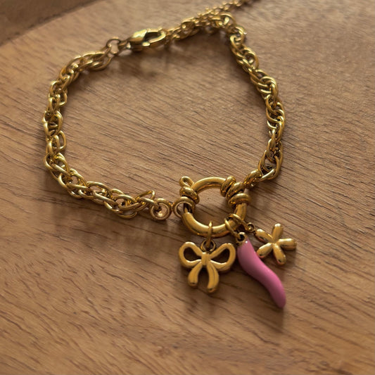 Bracelet chaîne Lemon | Personnalisable