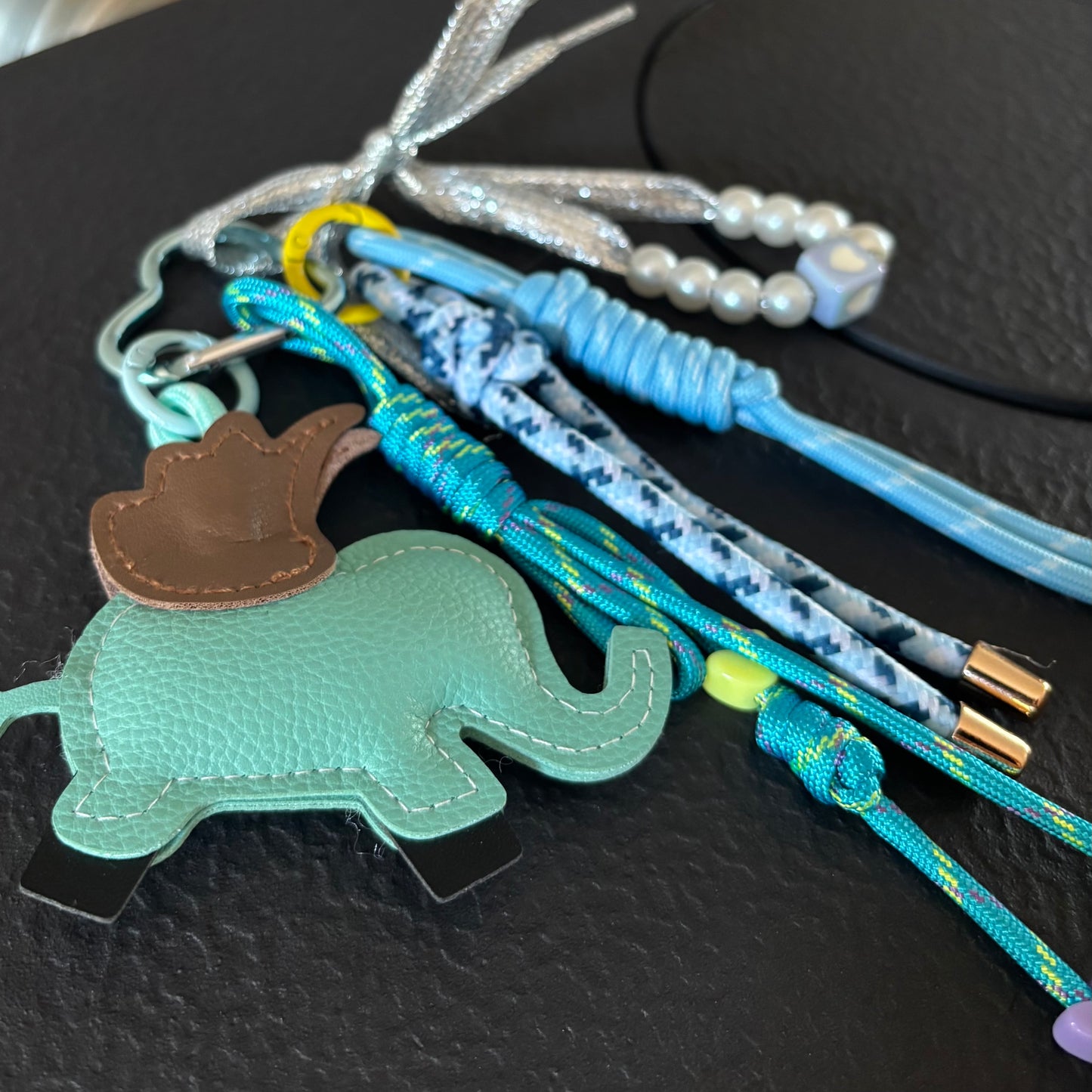 GRIGRI Éléphant Bleu