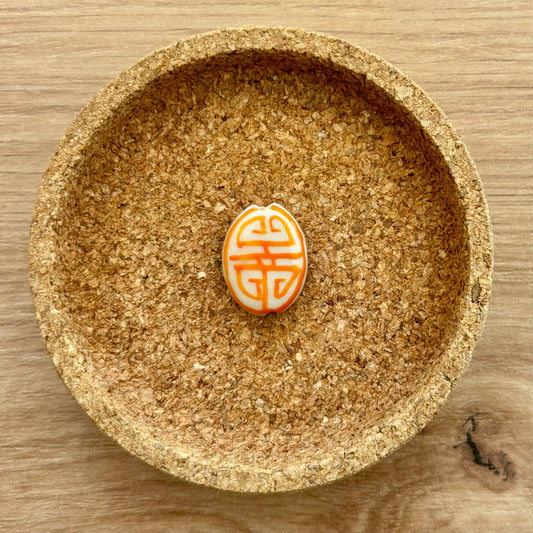 Charm Céramique Orange