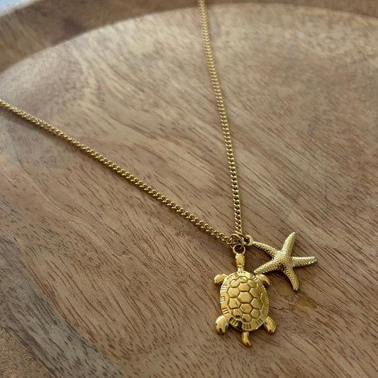 Collier chaîne Kiwi | Personnalisable
